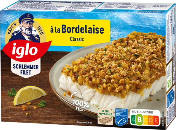 Iglo Filet- und Backfischprodukte