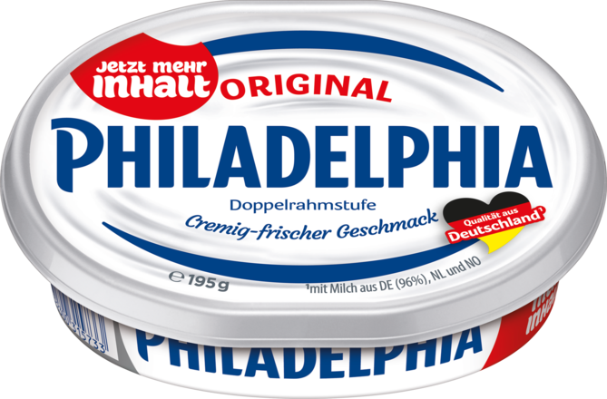 Philadelphia Frischkäsezubereitung